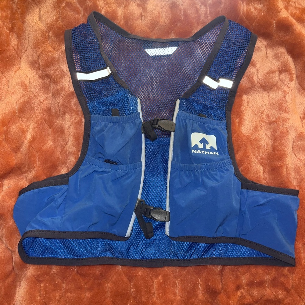Nathan Blue Running Hydration Vest